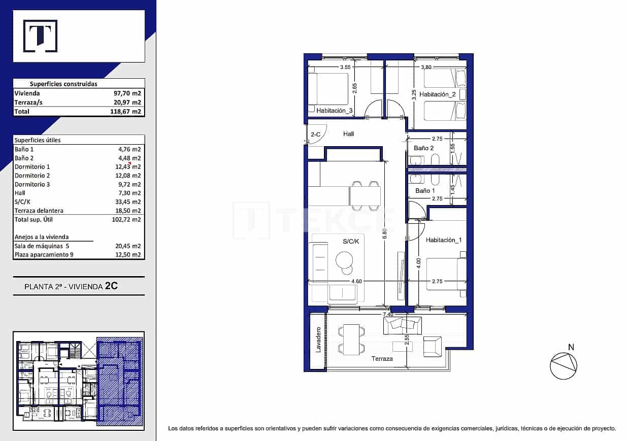 3 camera da letto Appartamento in vendita in La Villajoyosa / Vila Joiosa con piscina - 352.000 € (Rif: 9719124)