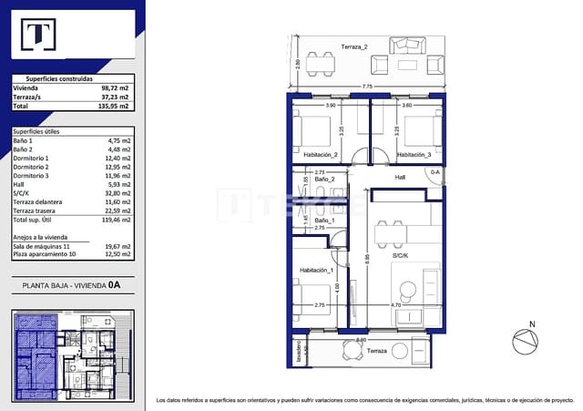 3 chambre Appartement à vendre à La Villajoyosa / Vila Joiosa avec piscine - 362 000 € (Ref: 9719125)