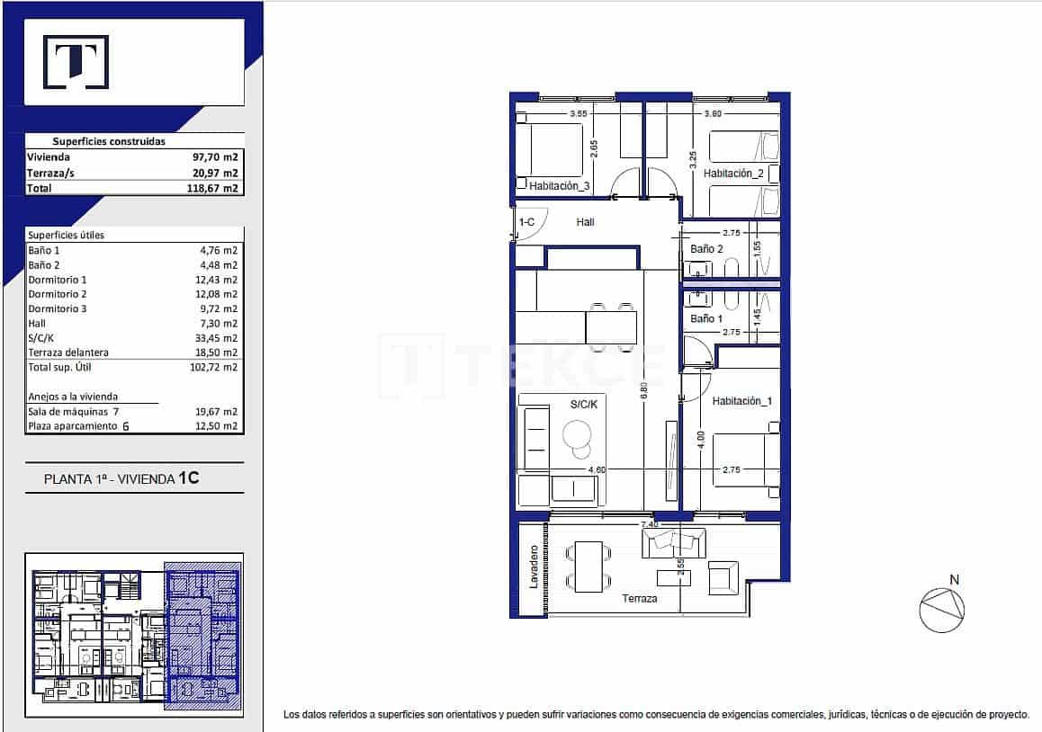 2 Zimmer Wohnung zu verkaufen in La Villajoyosa / Vila Joiosa mit Pool - 520.000 € (Ref: 9719126)