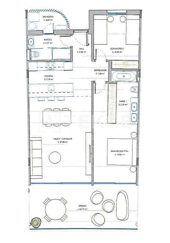 2 slaapkamer Flat te koop in Fuengirola met zwembad - € 625.000 (Ref: 9719128)