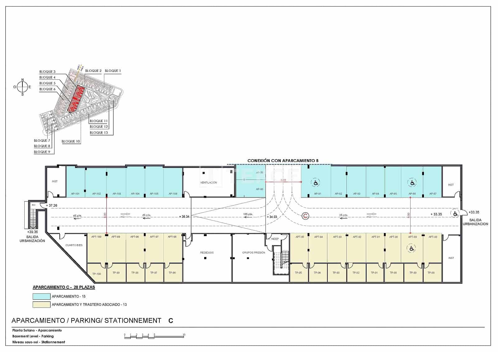 3 soverom Leilighet til salgs i Los Altos med svømmebasseng - € 385 000 (Ref: 9719147)