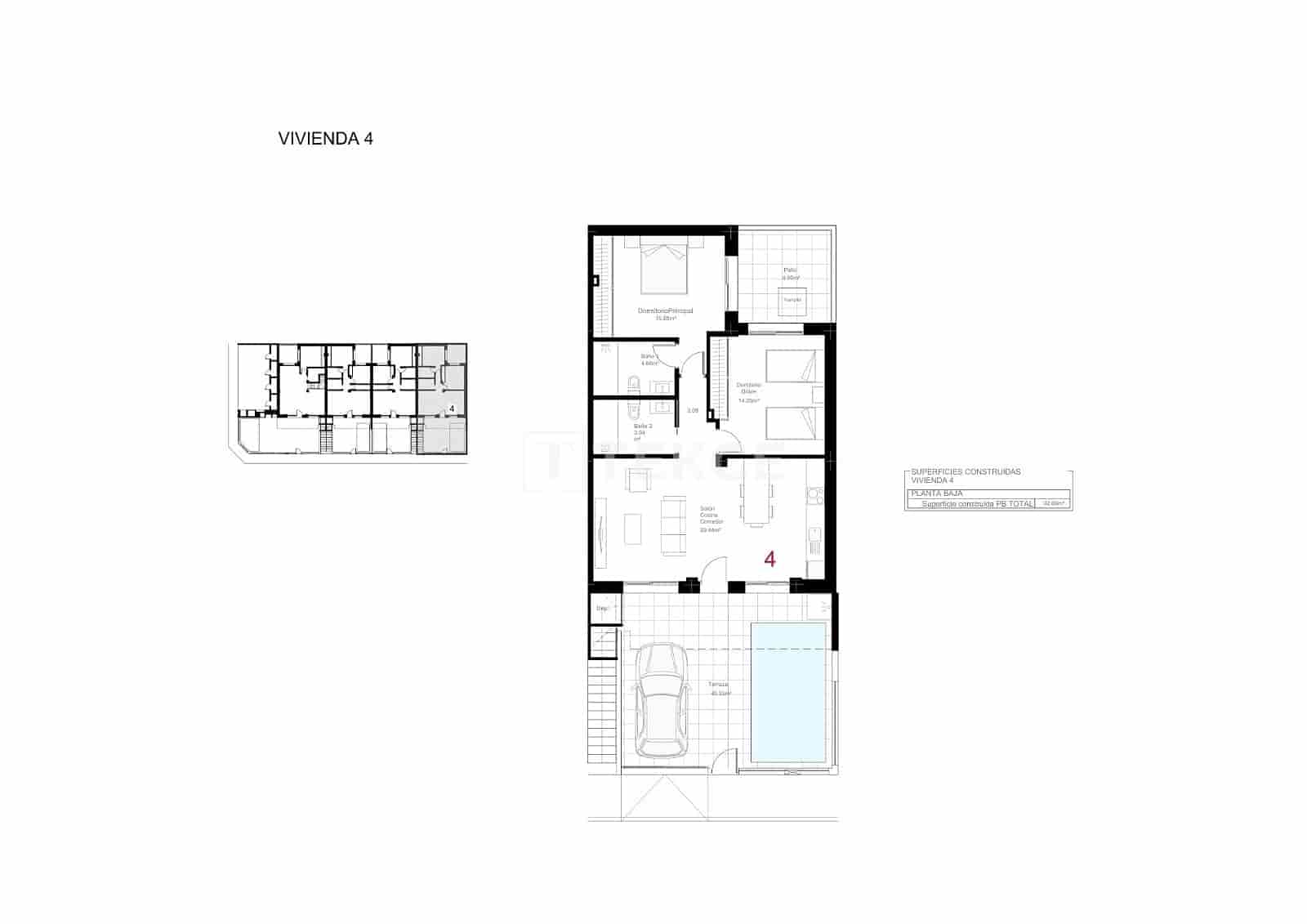 2 camera da letto Appartamento in vendita in San Pedro del Pinatar con piscina - 320.000 € (Rif: 9719156)