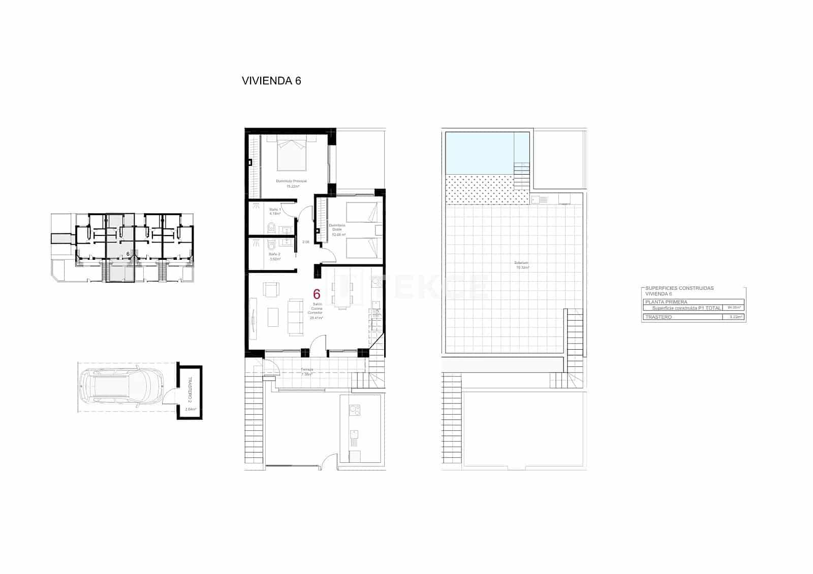2 bedroom Flat for sale in San Pedro del Pinatar with pool - € 320,000 (Ref: 9719157)