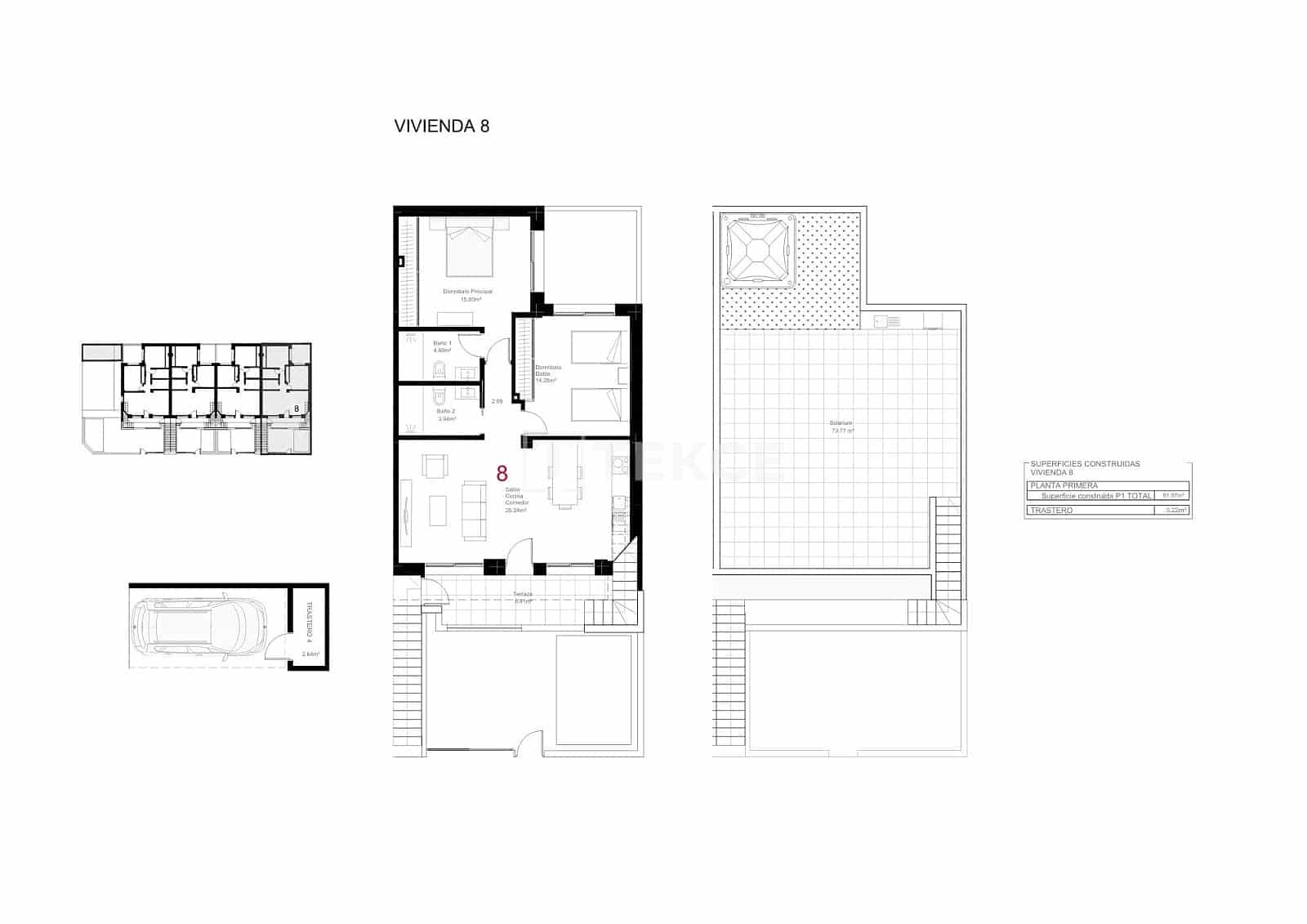 2 bedroom Flat for sale in San Pedro del Pinatar with pool - € 320,000 (Ref: 9719157)