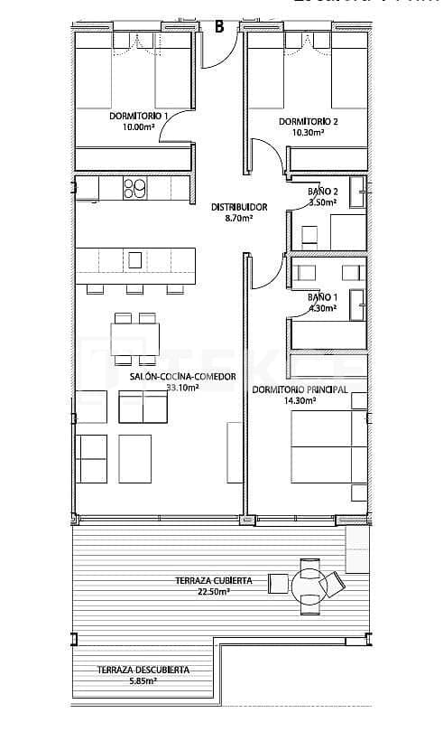 3 bedroom Flat for sale in Benalmadena with pool - € 682,000 (Ref: 9719164)