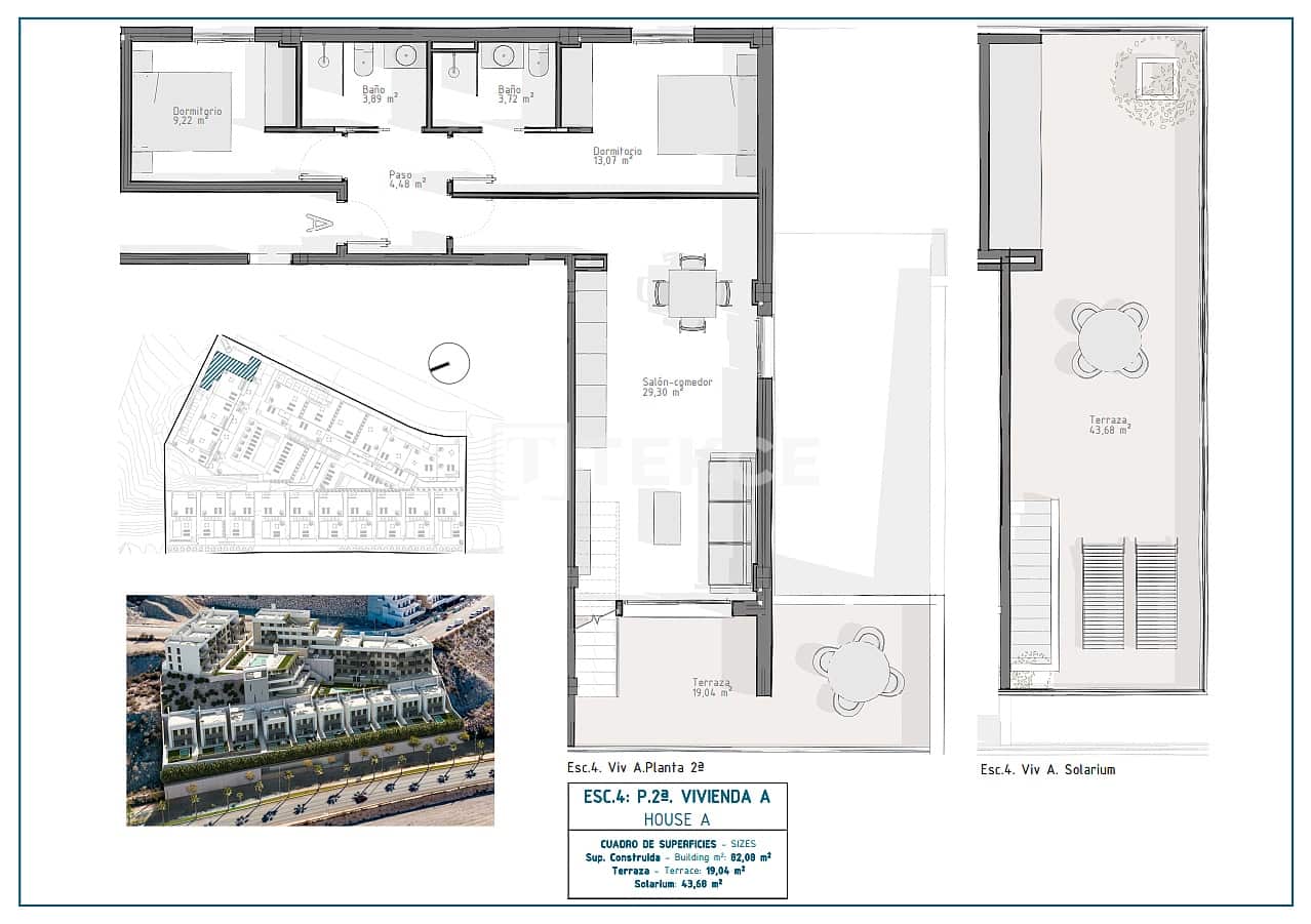3 bedroom Flat for sale in Aguilas with pool - € 354,000 (Ref: 9726184)