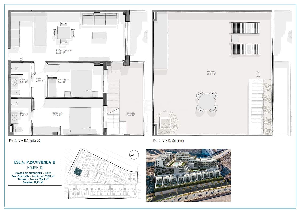 3 bedroom Flat for sale in Aguilas with pool - € 354,000 (Ref: 9726184)