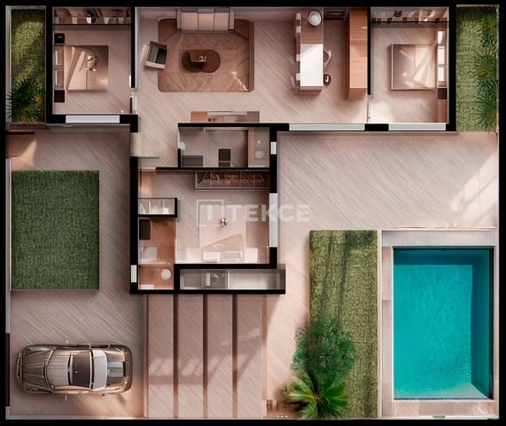 3 Zimmer Villa zu verkaufen in Roldan, Torre-Pacheco mit Pool - 380.000 € (Ref: 9731530)