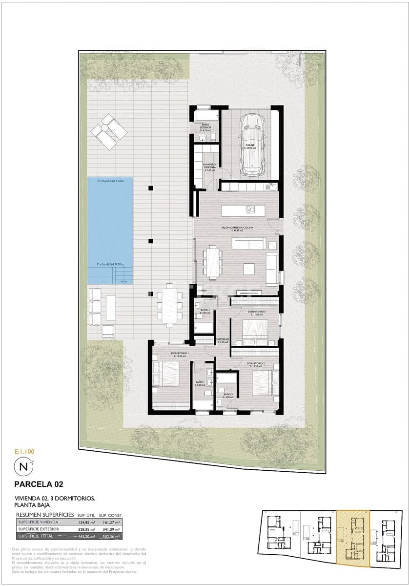 3 bedroom Villa for sale in Los Cuarteros with pool - € 810,000 (Ref: 9731536)