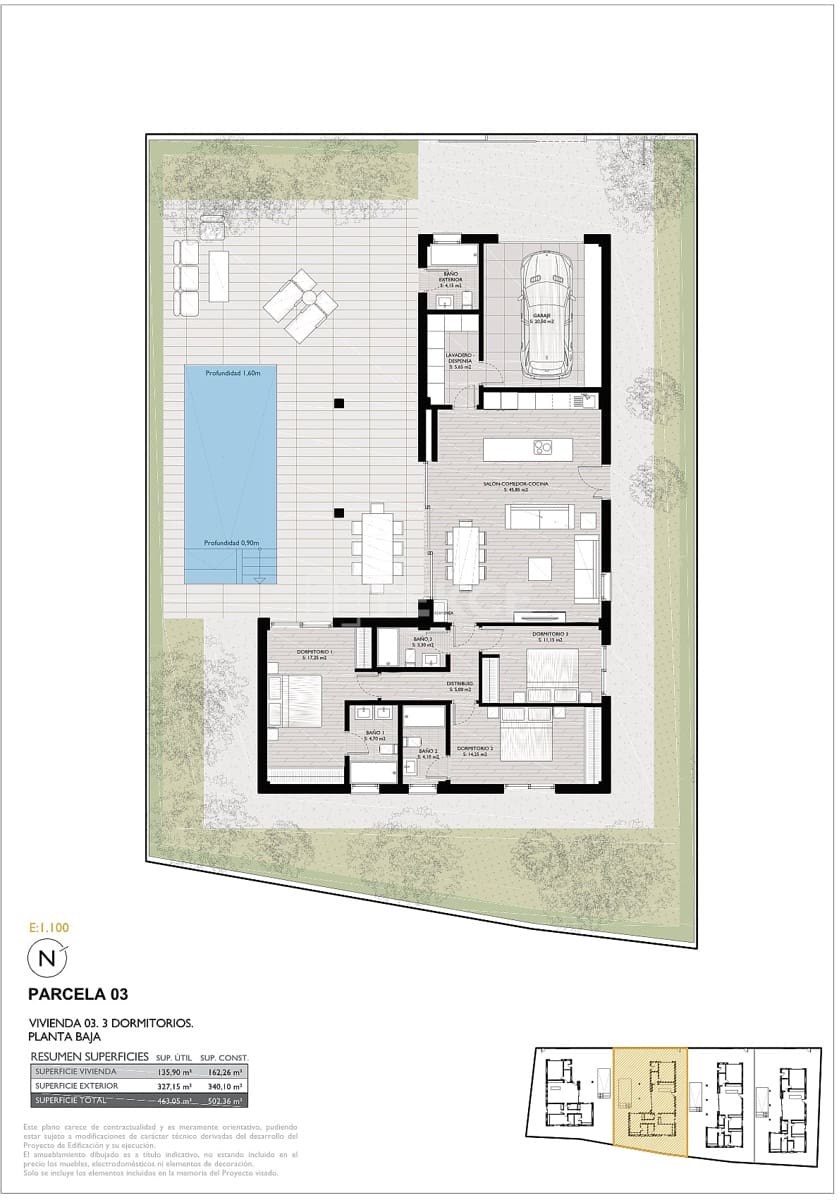 3 bedroom Villa for sale in Los Cuarteros with pool - € 810,000 (Ref: 9731536)