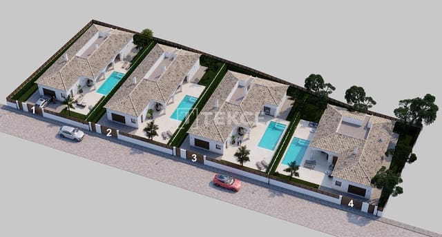 3 sovrum Villa till salu i Los Cuarteros, San Pedro del Pinatar med pool - 810 000 € (Ref: 9731536)