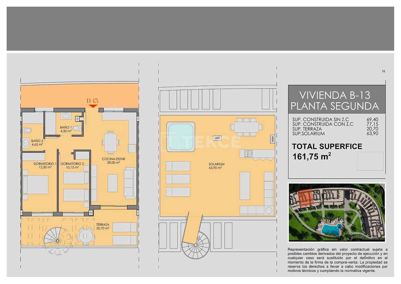 3 bedroom Flat for sale in Los Alcazares with pool - € 330,000 (Ref: 9734987)