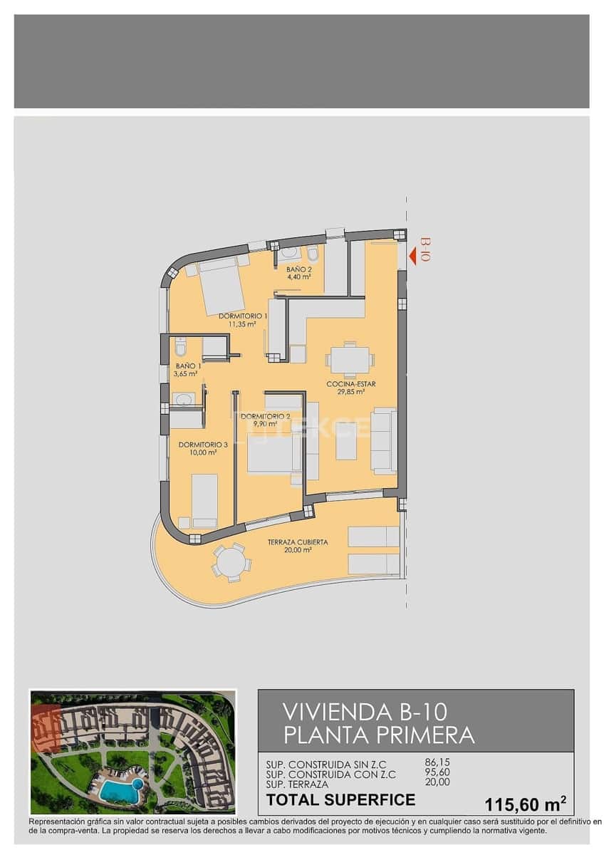 2 camera da letto Appartamento in vendita in Los Alcazares con piscina - 360.000 € (Rif: 9734989)