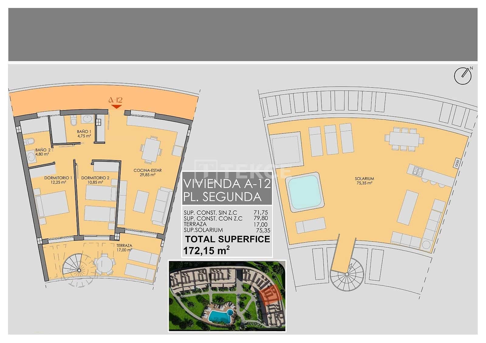 3 bedroom Flat for sale in Los Alcazares with pool - € 410,000 (Ref: 9734990)