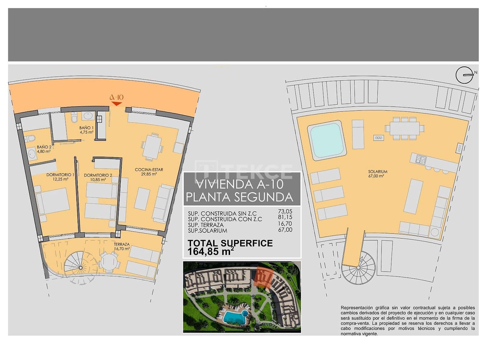 3 bedroom Flat for sale in Los Alcazares with pool - € 410,000 (Ref: 9734990)