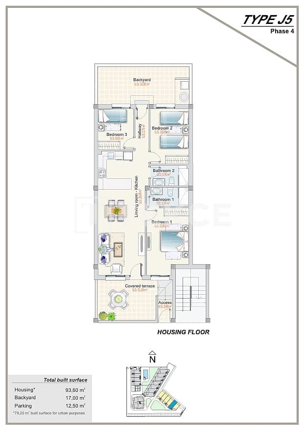 Piso de 3 habitaciones en Los Altos en venta con piscina - 260.000 € (Ref: 9744012)