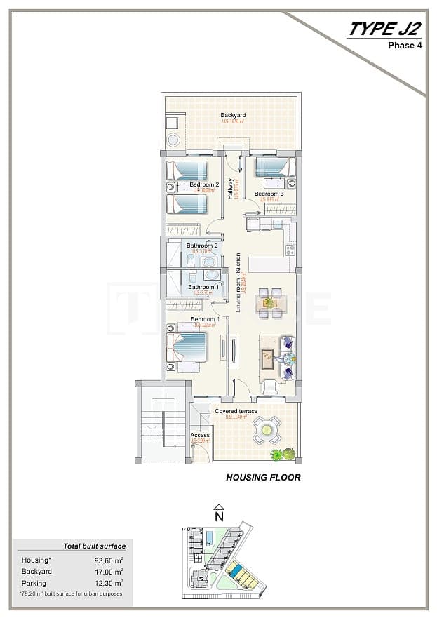 Piso de 3 habitaciones en Los Altos en venta con piscina - 260.000 € (Ref: 9744012)