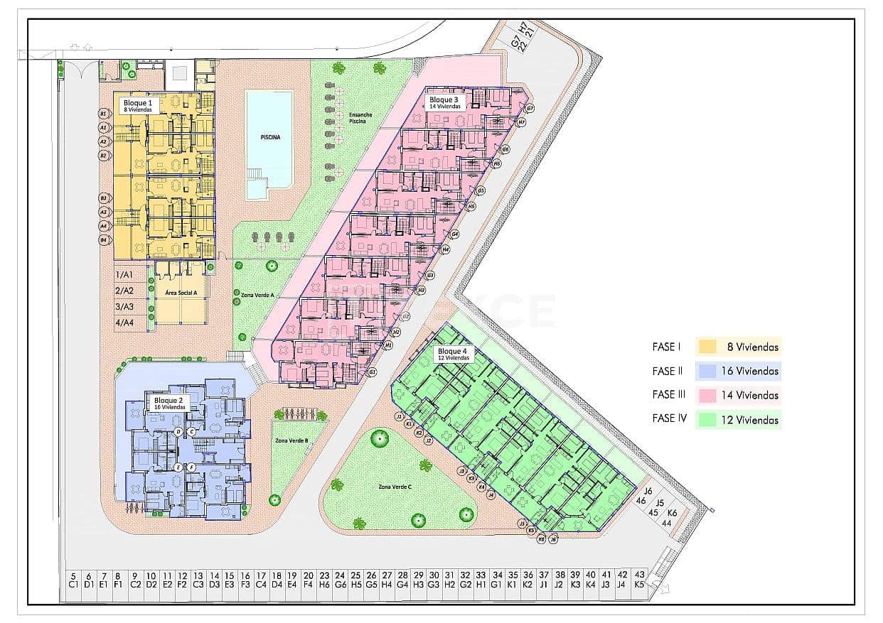 Piso de 3 habitaciones en Los Altos en venta con piscina - 260.000 € (Ref: 9744012)