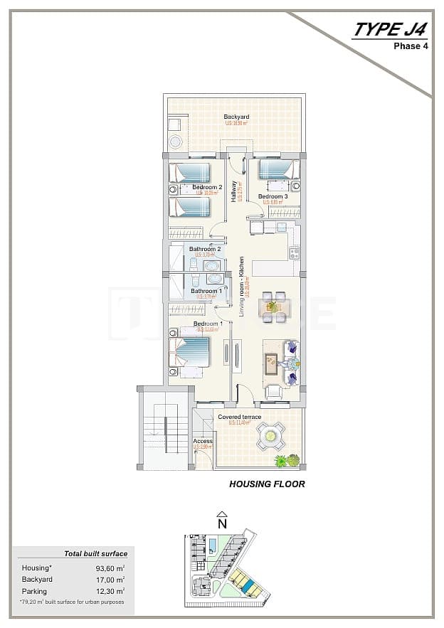 2 bedroom Flat for sale in Los Altos with pool - € 262,000 (Ref: 9744013)