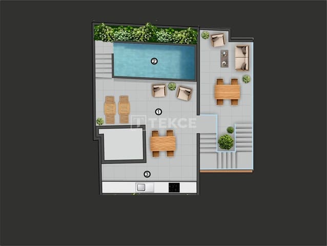 2 Zimmer Wohnung zu verkaufen in Torrevieja mit Pool - 255.000 € (Ref: 9744017)