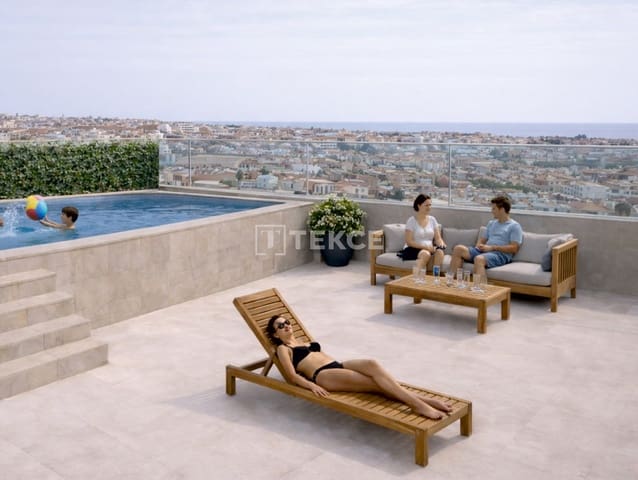 2 Zimmer Wohnung zu verkaufen in Torrevieja mit Pool - 255.000 € (Ref: 9744017)