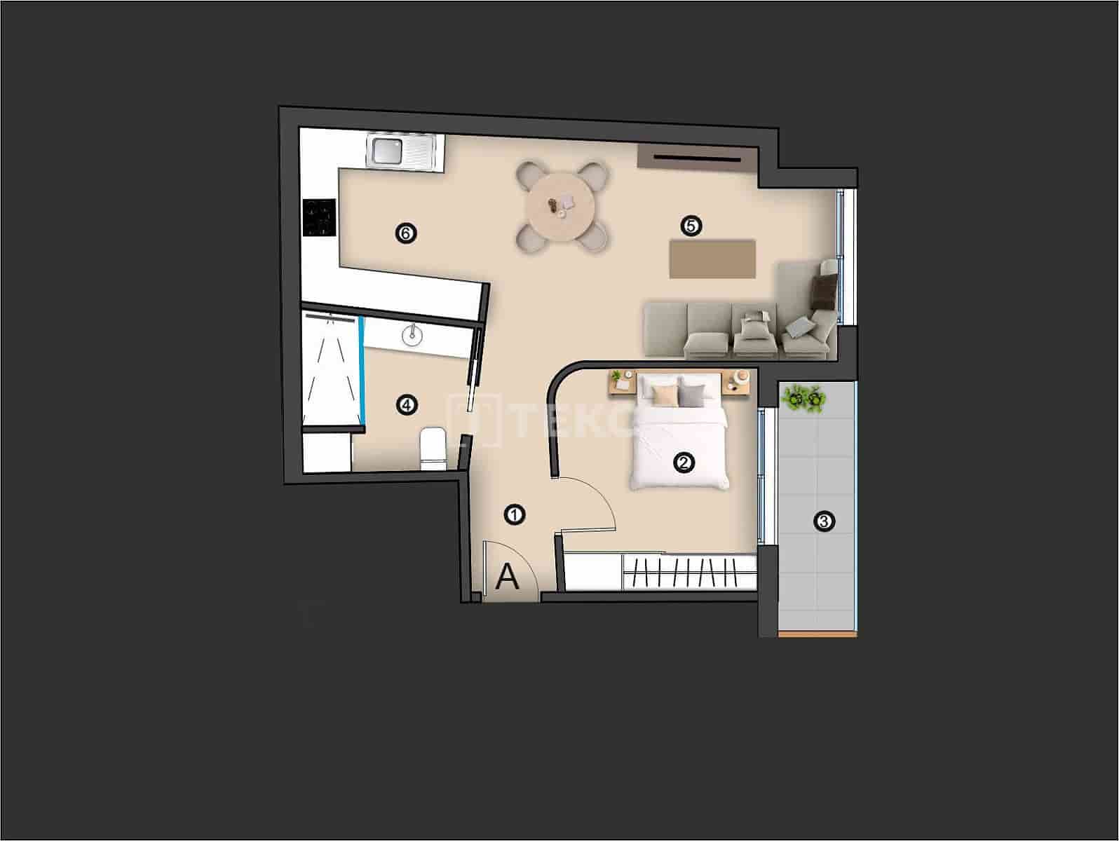 2 makuuhuone Asunto myytävänä paikassa Torrevieja mukana uima-altaan - 412 000 € (Ref: 9744018)