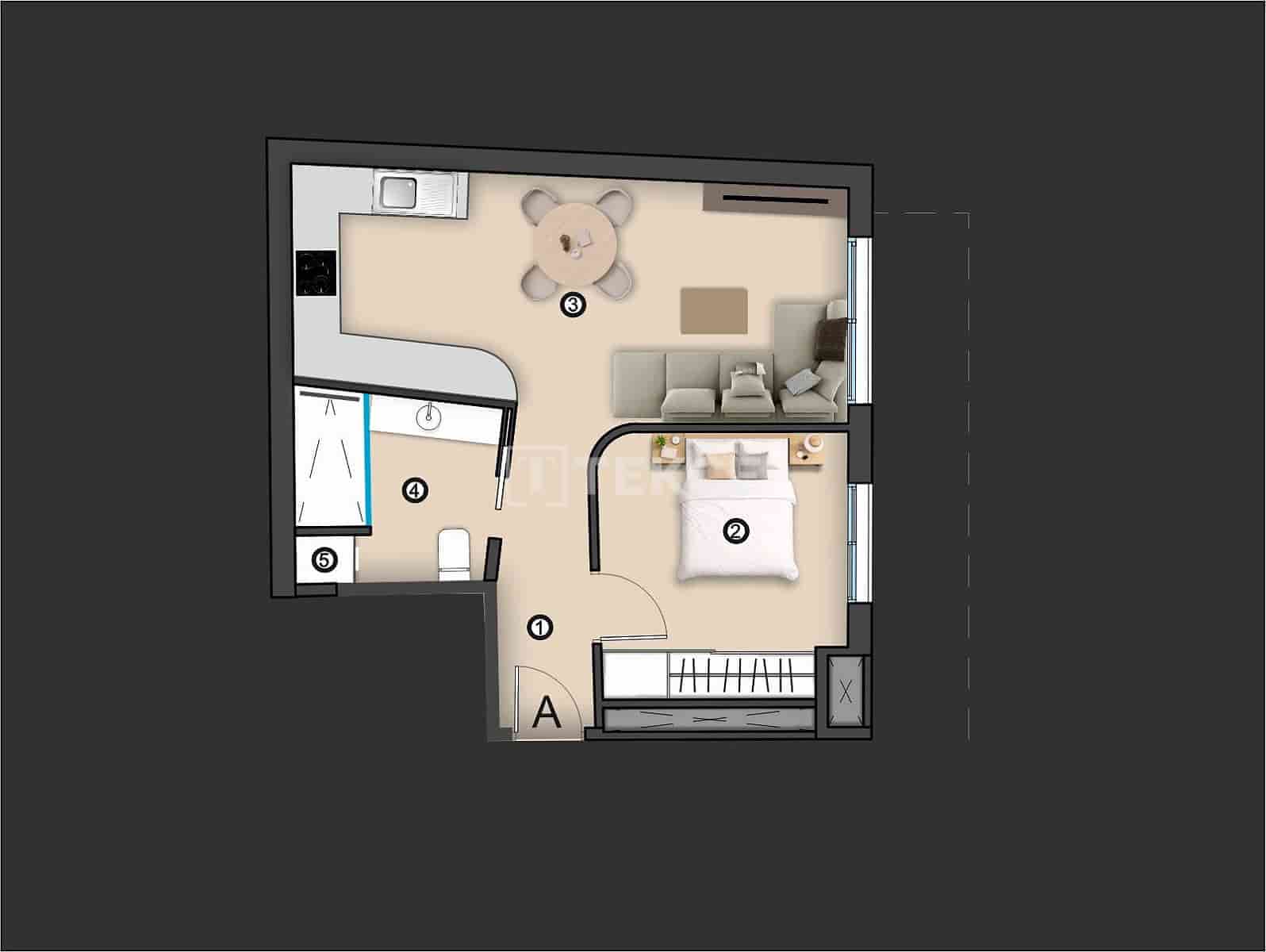 2 makuuhuone Asunto myytävänä paikassa Torrevieja mukana uima-altaan - 412 000 € (Ref: 9744018)