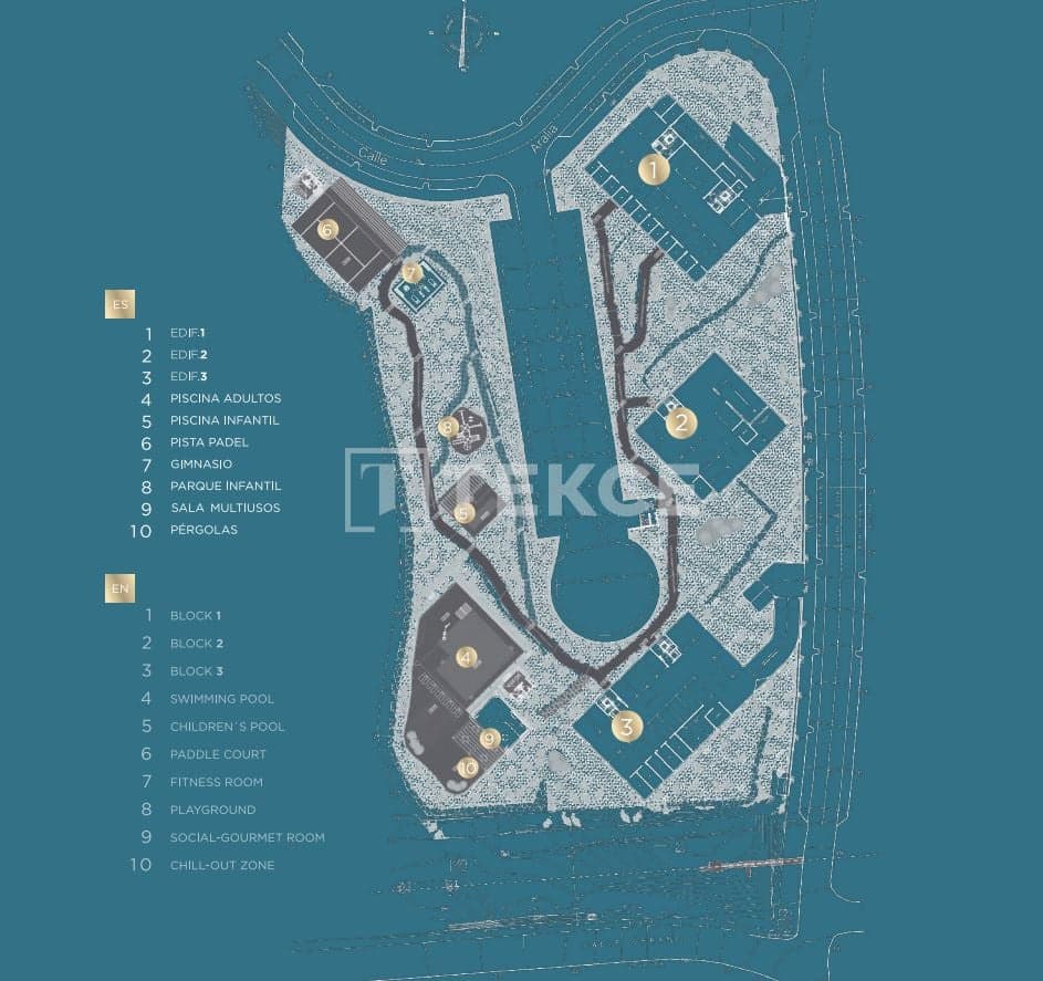 3 quarto Apartamento para venda em El Chaparral com piscina - 508 000 € (Ref: 9747498)