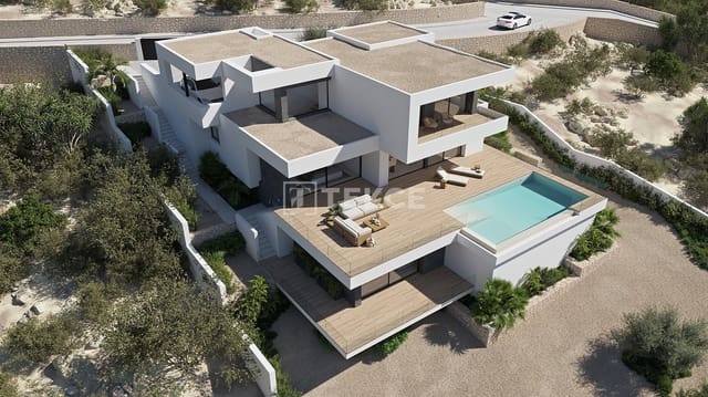 3 sovrum Villa till salu i Benitachell / Benitatxell med pool - 2 495 000 € (Ref: 9780023)