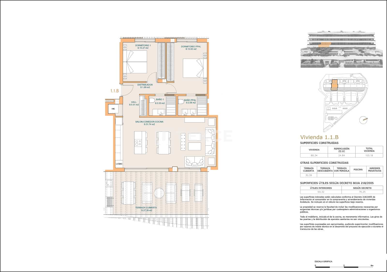 3 camera da letto Appartamento in vendita in Las Lagunas de Mijas con piscina - 1.200.000 € (Rif: 9780028)