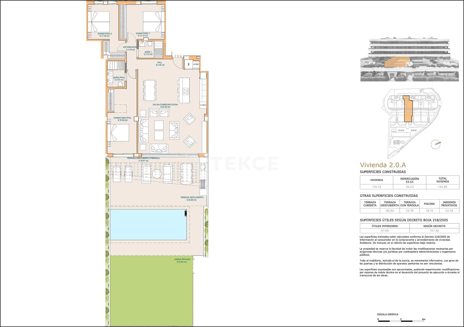 3 camera da letto Appartamento in vendita in Las Lagunas de Mijas con piscina - 1.200.000 € (Rif: 9780028)