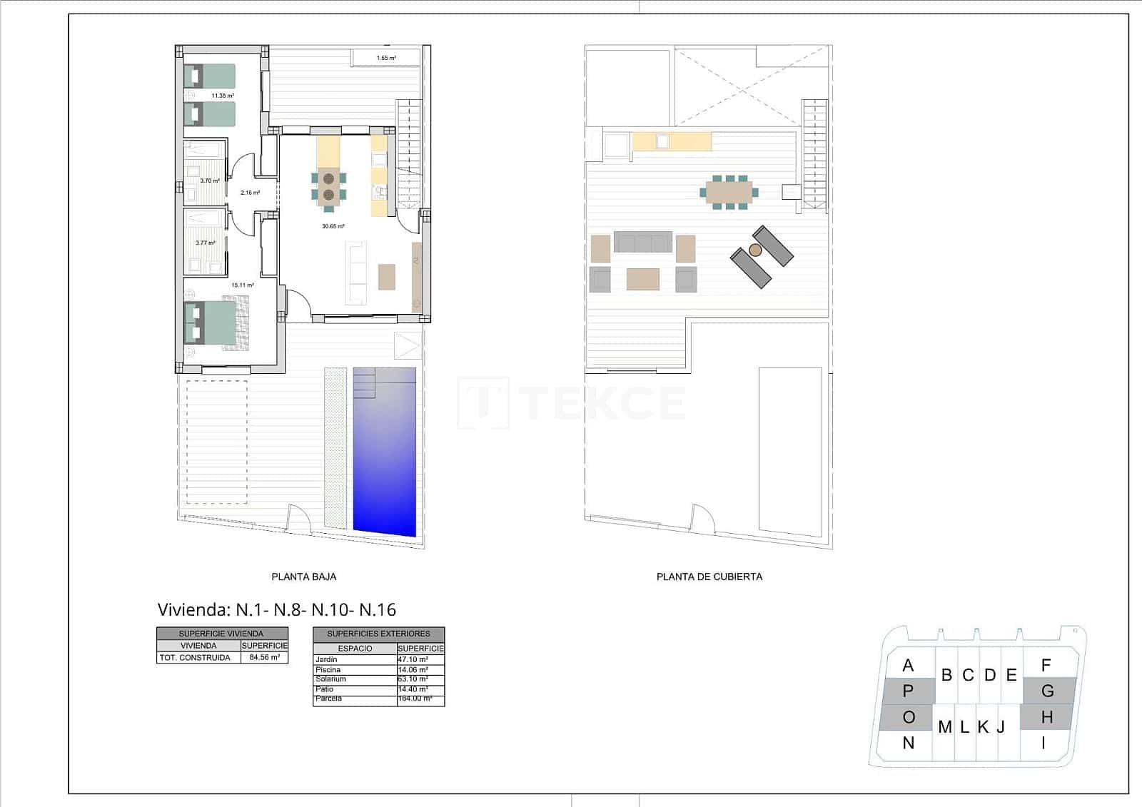 2 quarto Moradia para venda em Roldan com piscina - 260 000 € (Ref: 9788043)