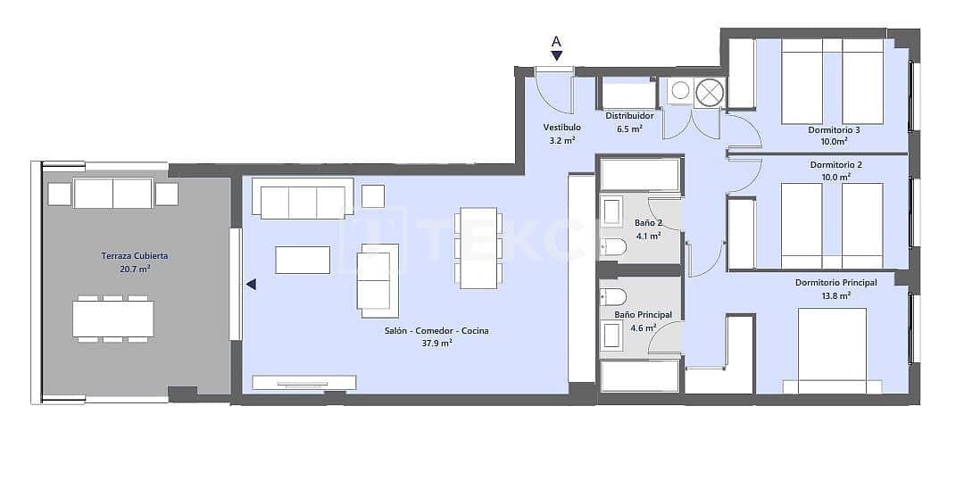 3 sypialnia Mieszkanie na sprzedaż w La Cala de Mijas z basenem - 582 000 € (Ref: 9793832)