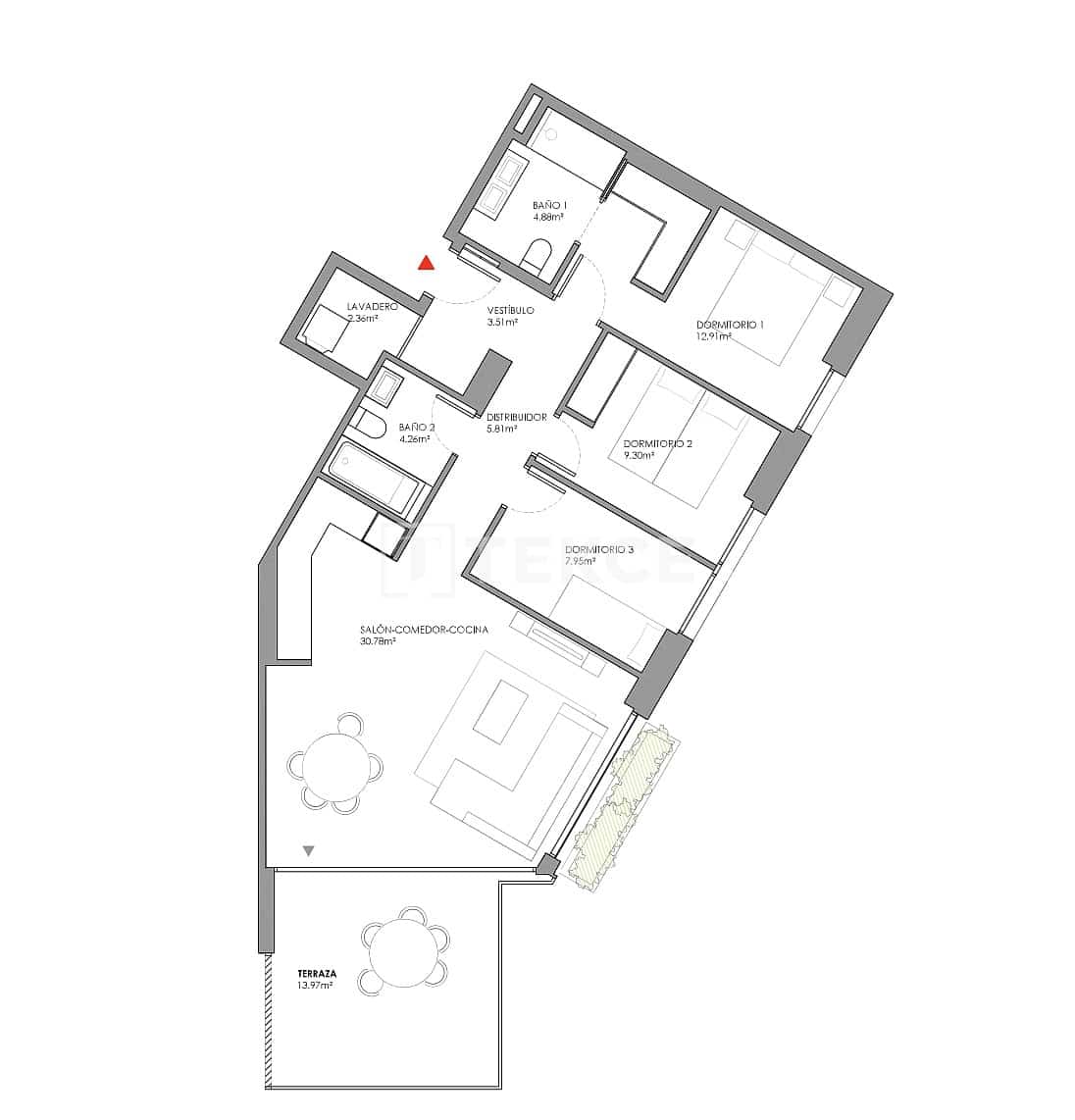 4 soverom Leilighet til salgs i Cubelles med svømmebasseng - € 970 000 (Ref: 9793836)