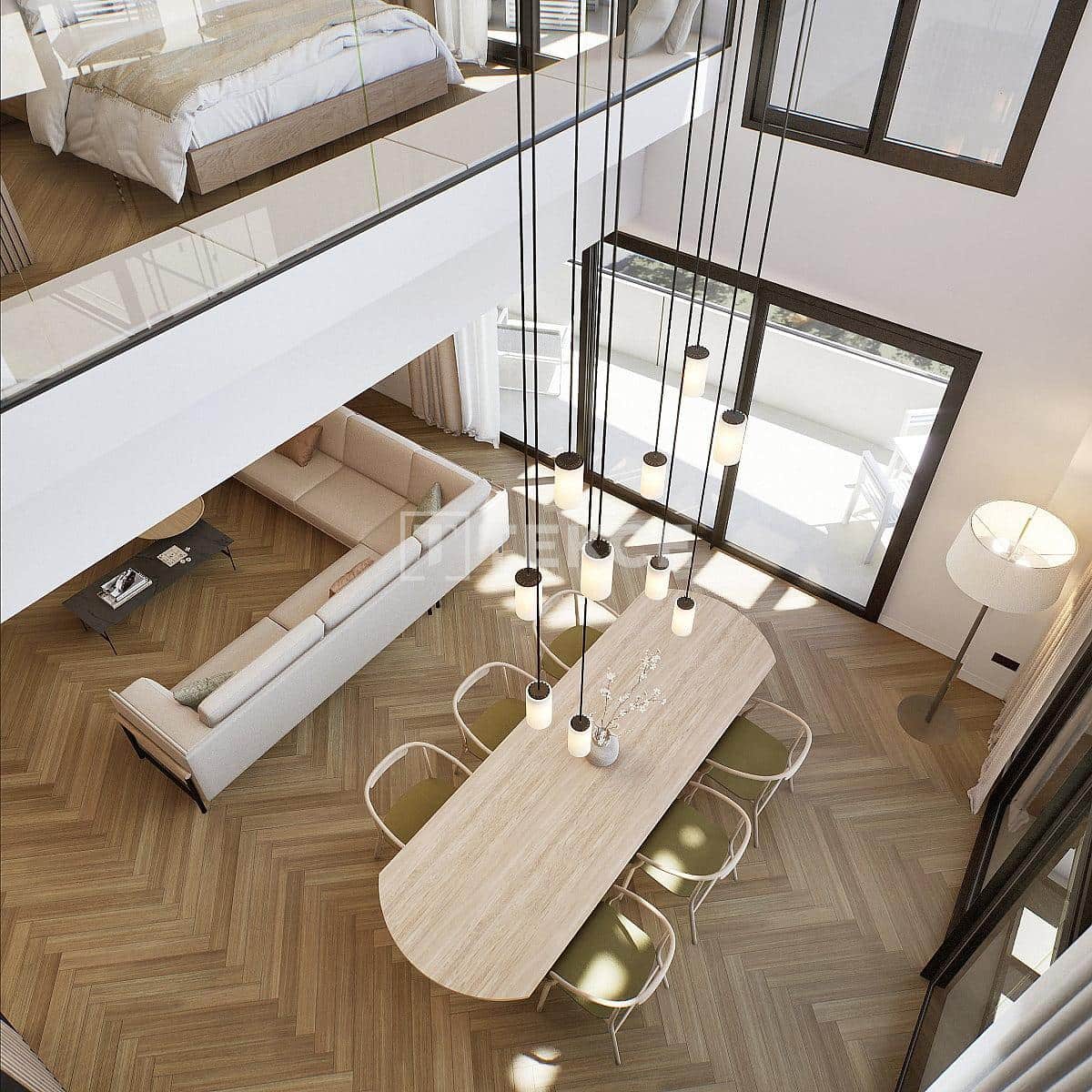 3 makuuhuone Asunto myytävänä paikassa Malaga kaupunki mukana uima-altaan - 2 150 000 € (Ref: 9807548)