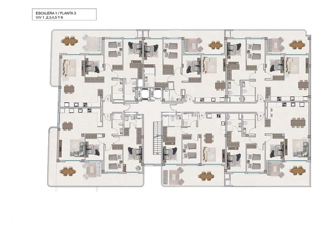 Piso de 2 habitaciones en Santa Pola en venta con piscina - 230.000 € (Ref: 9810953)