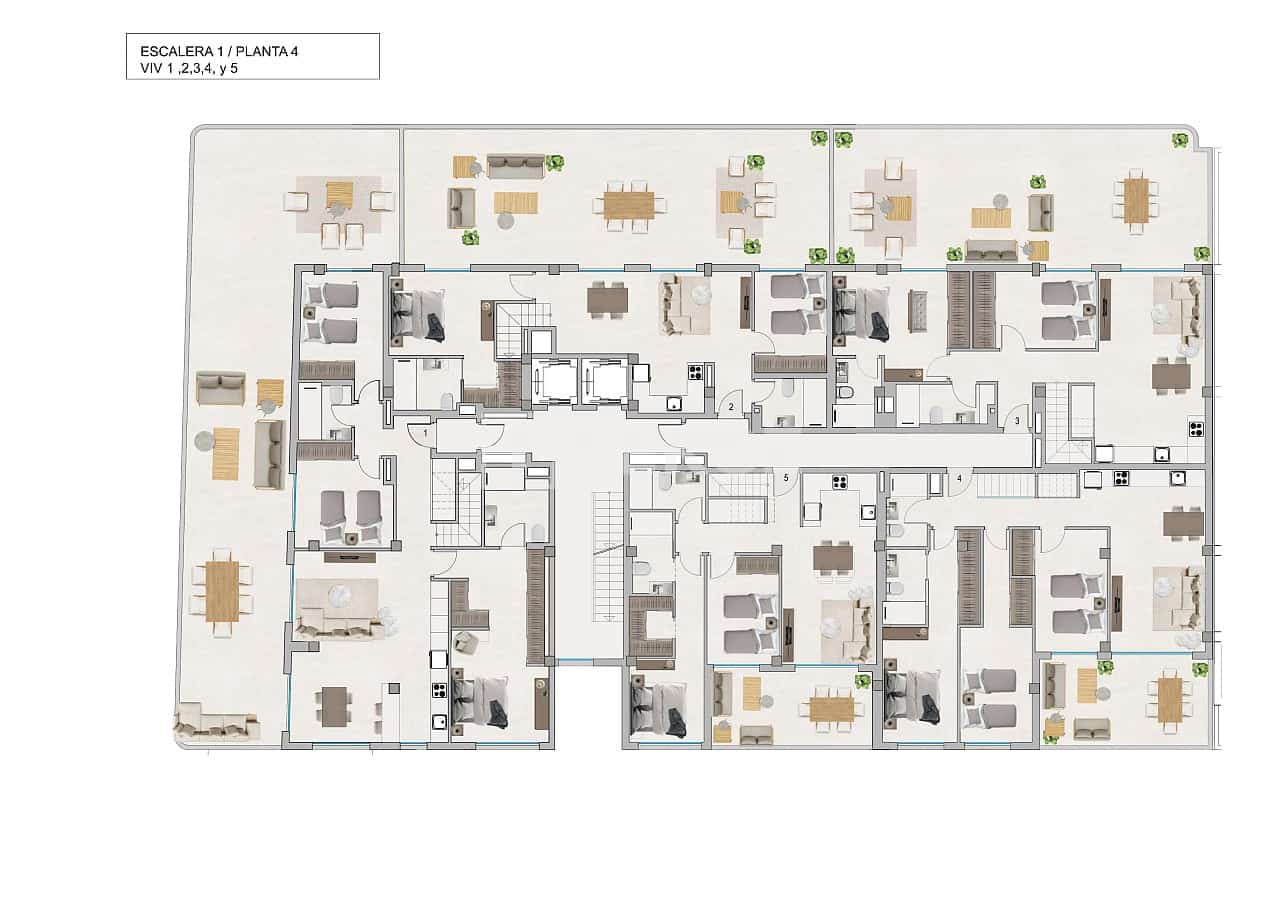 Piso de 2 habitaciones en Santa Pola en venta con piscina - 230.000 € (Ref: 9810953)