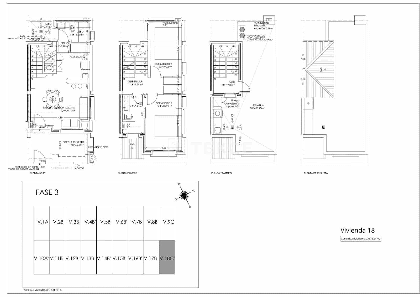 2 sypialnia Willa na sprzedaż w Torre-Pacheco - 210 000 € (Ref: 9810954)