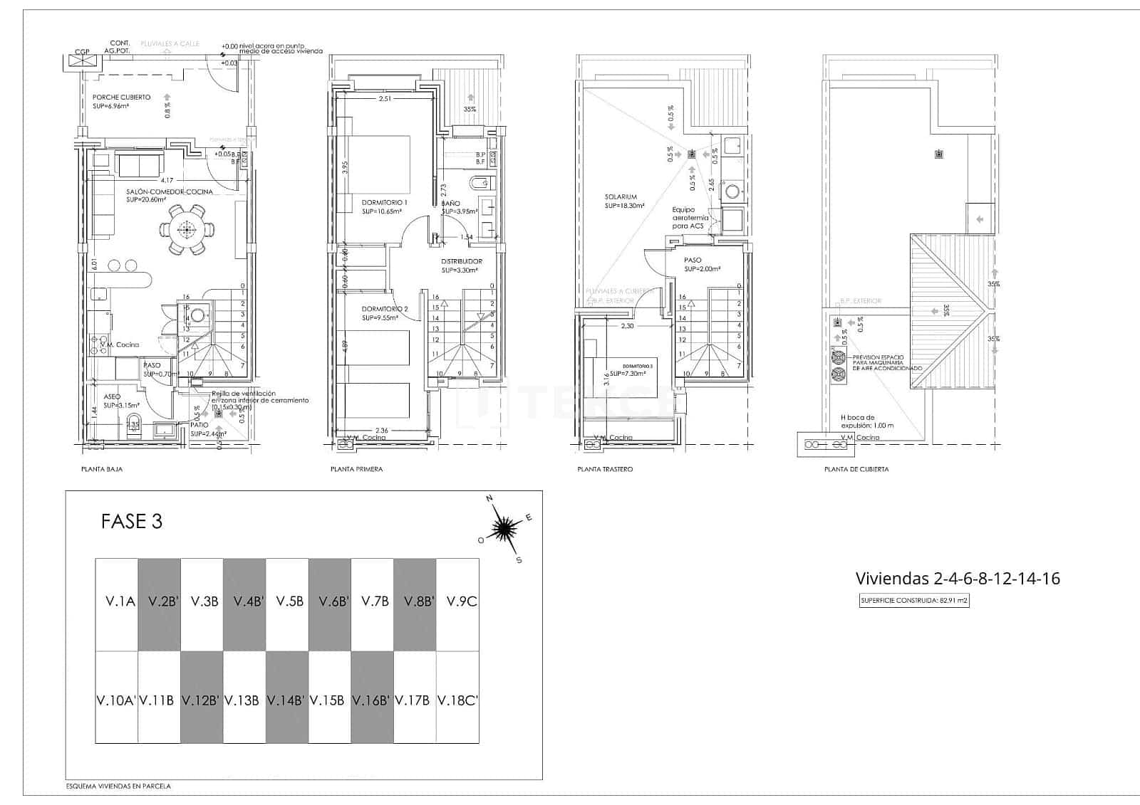 2 sypialnia Willa na sprzedaż w Torre-Pacheco - 210 000 € (Ref: 9810954)