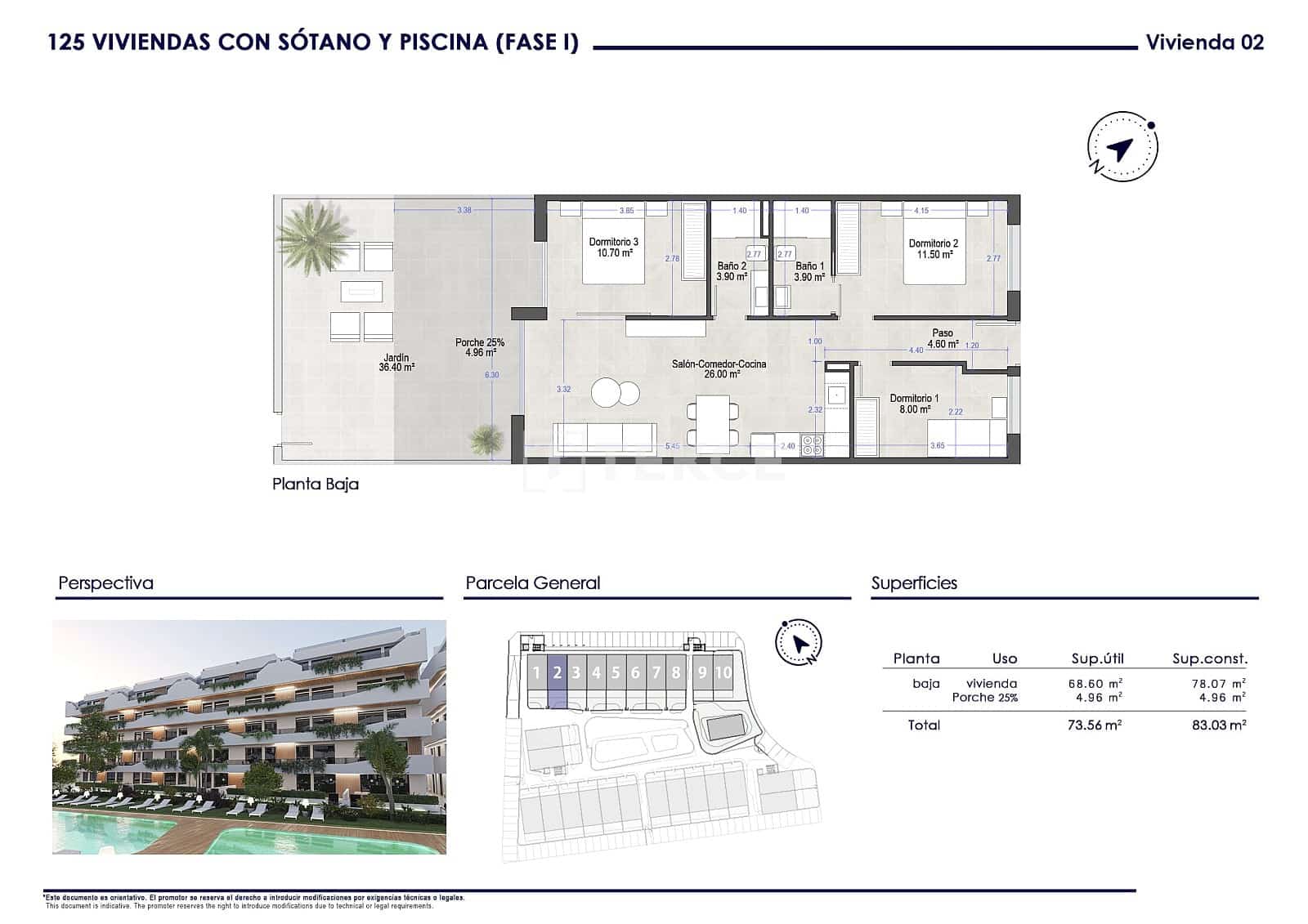 3 camera da letto Appartamento in vendita in San Pedro del Pinatar con piscina - 280.000 € (Rif: 9815375)