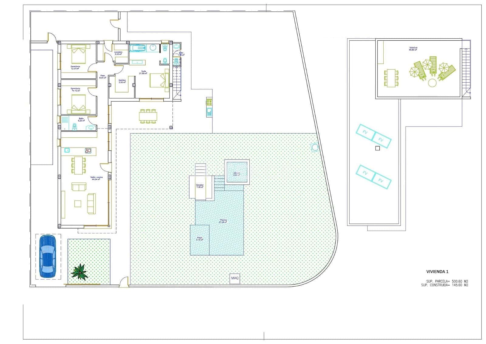 3 bedroom Villa for sale in Sucina with pool - € 595,000 (Ref: 9821847)