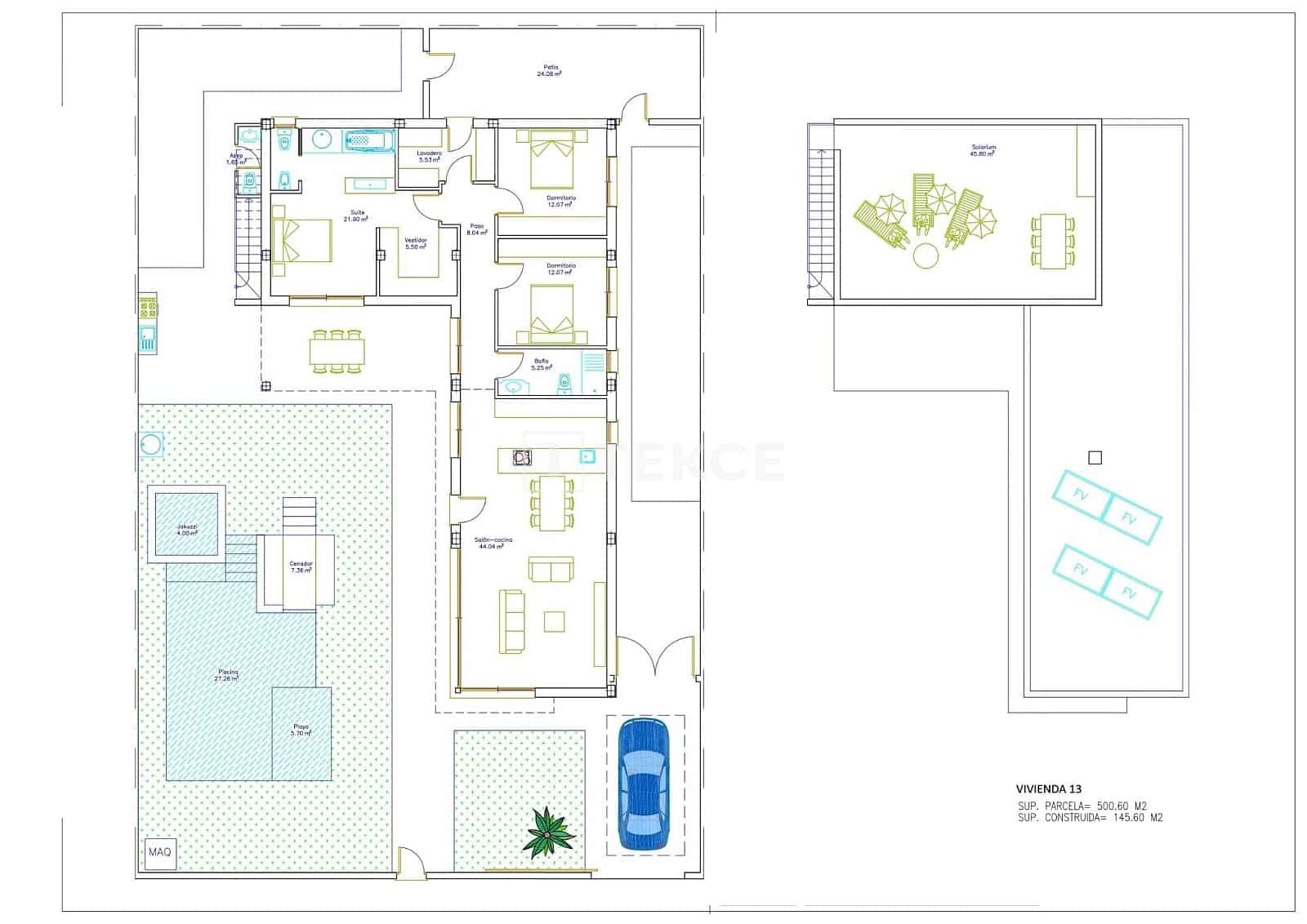 3 bedroom Villa for sale in Sucina with pool - € 595,000 (Ref: 9821847)