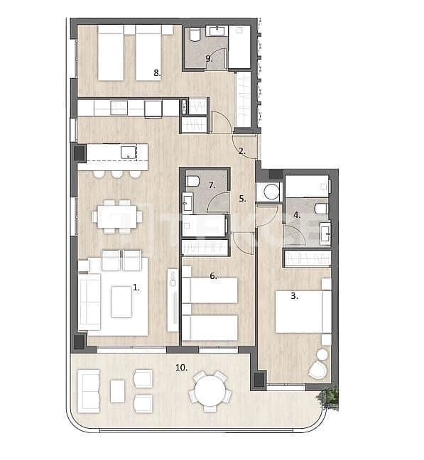 1 bedroom Flat for sale in Torre del Mar with pool - € 282,000 (Ref: 9830481)