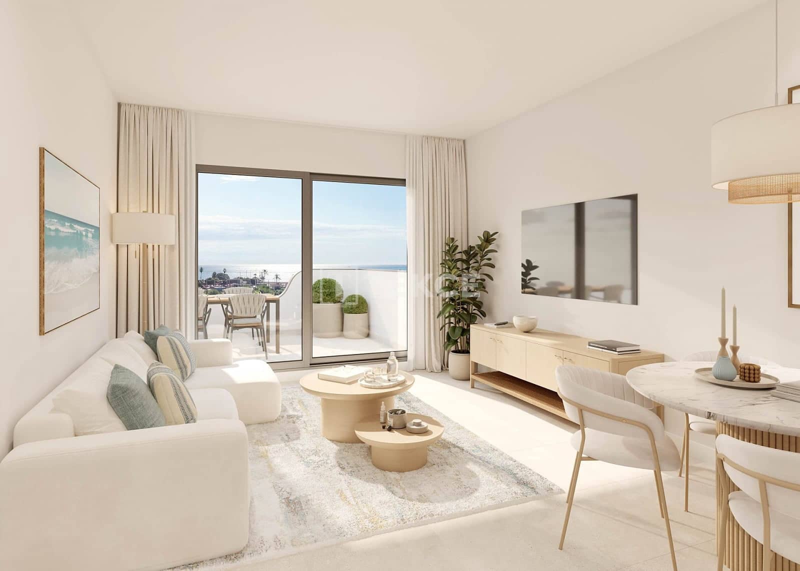 Piso de 3 habitaciones en Torre del Mar en venta con piscina - 477.000 € (Ref: 9830484)