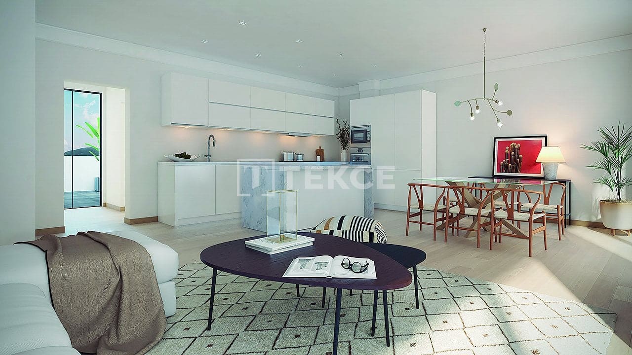 Piso de 1 habitación en Las Lagunas de Mijas en venta con piscina - 325.000 € (Ref: 9832065)