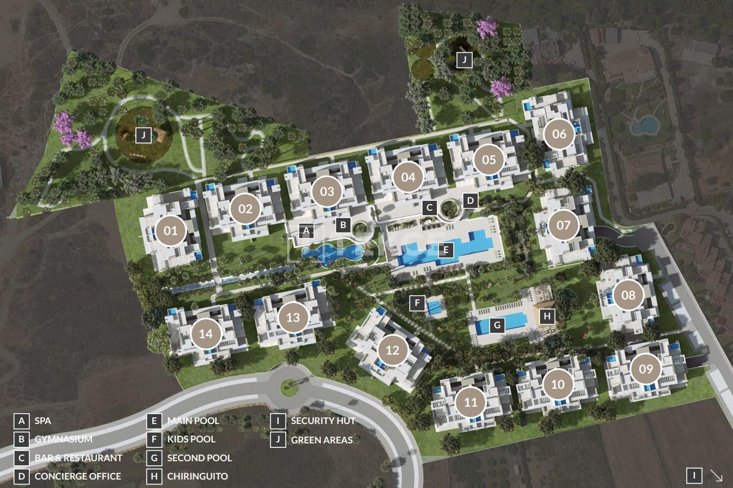 3 soveværelse Lejlighed til salg i Estepona med swimmingpool - € 1.065.000 (Ref: 9832066)