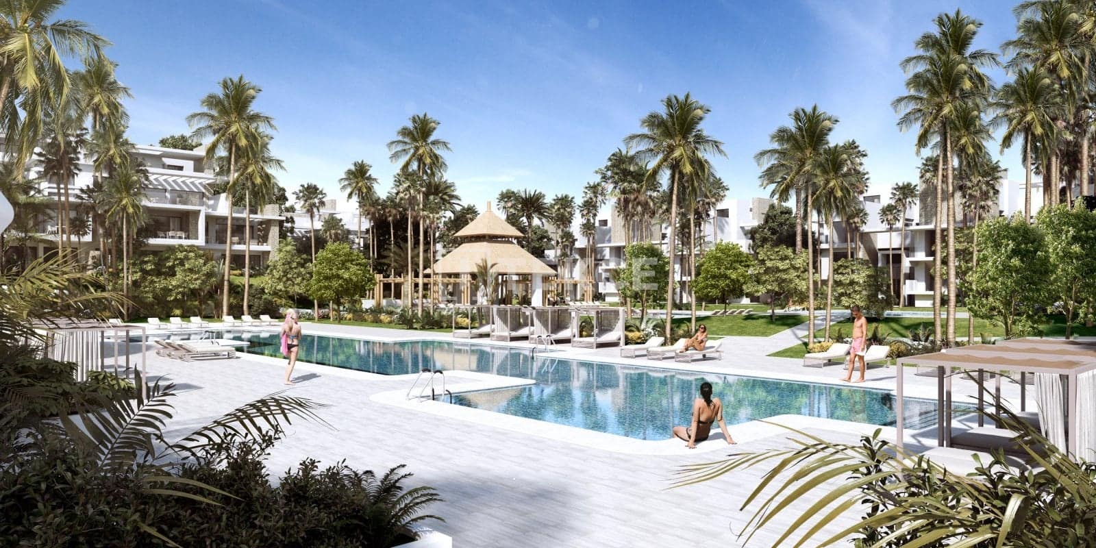3 soveværelse Lejlighed til salg i Estepona med swimmingpool - € 1.065.000 (Ref: 9832066)