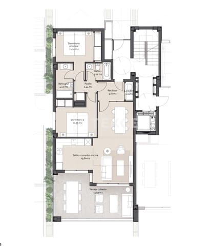 2 soveværelse Lejlighed til salg i Benalmádena med swimmingpool - € 450.000 (Ref: 9832067)