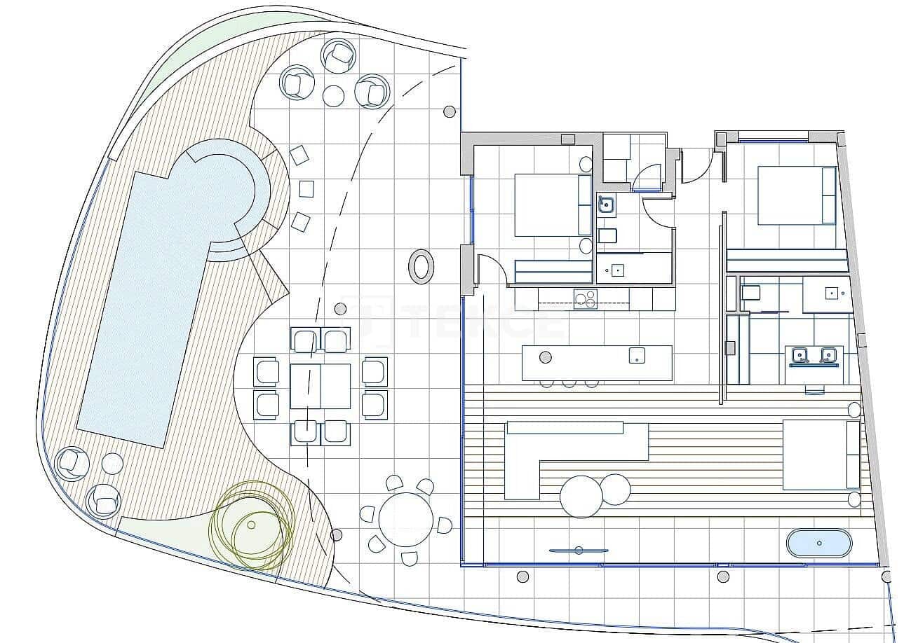 2 Zimmer Wohnung zu verkaufen in Fuengirola mit Pool - 790.000 € (Ref: 9841981)