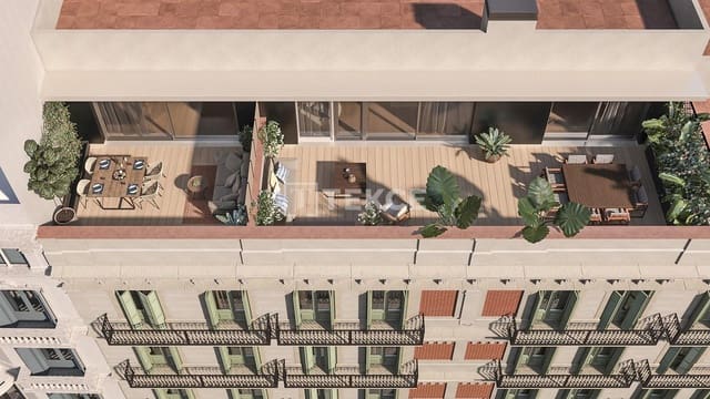 2 quarto Apartamento para venda em La Dreta de L'Eixample, Barcelona cidade - 2 150 000 € (Ref: 9844702)